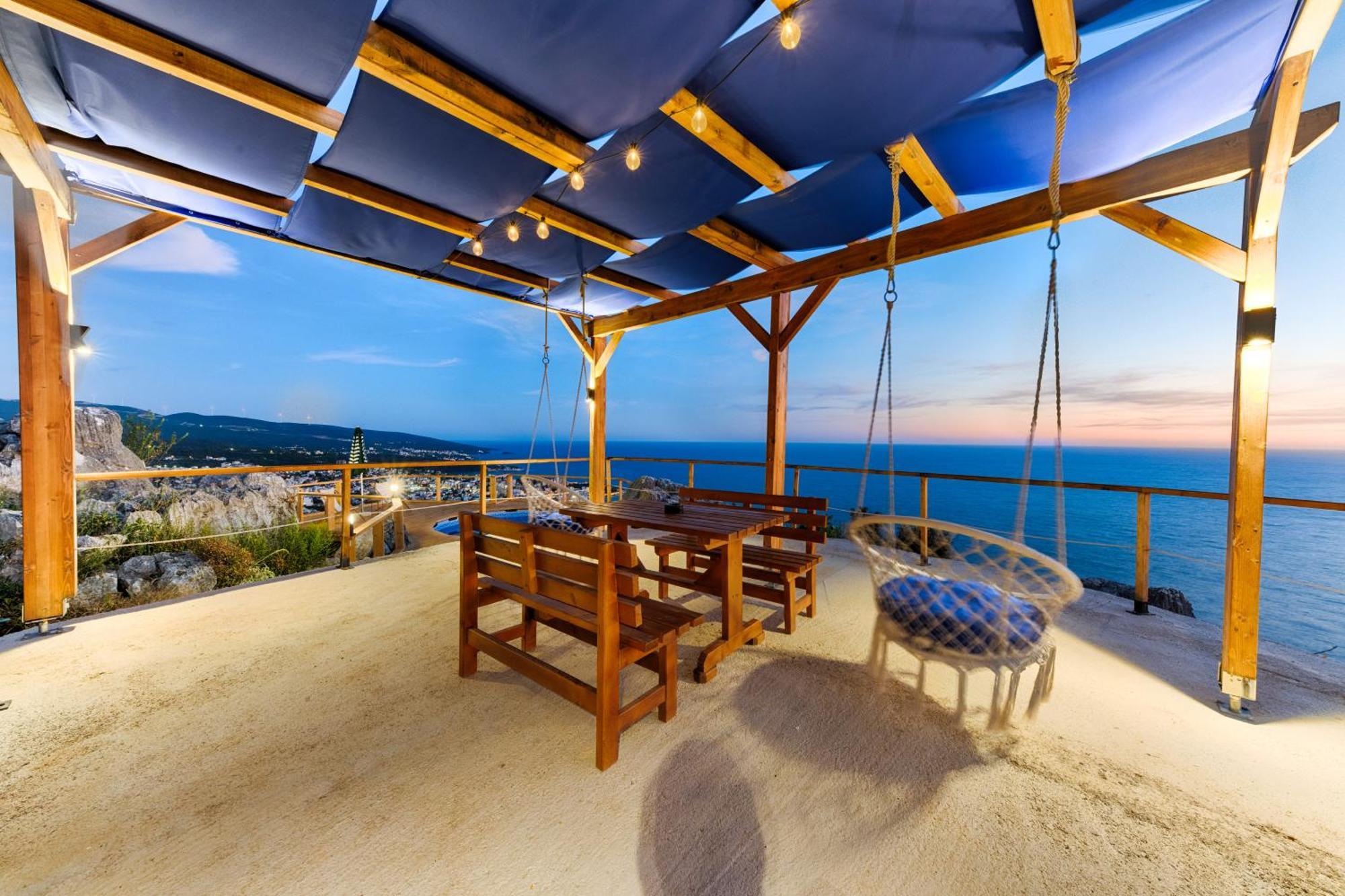Olive Hills Holiday Homes บาร์ ภายนอก รูปภาพ