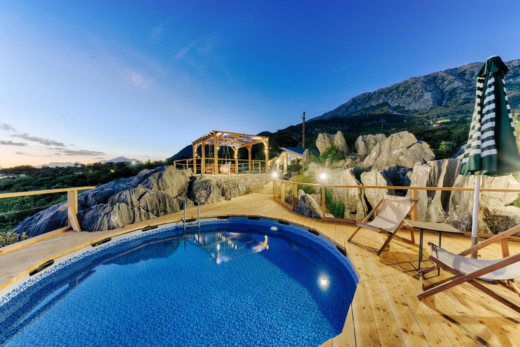 Olive Hills Holiday Homes บาร์ ภายนอก รูปภาพ