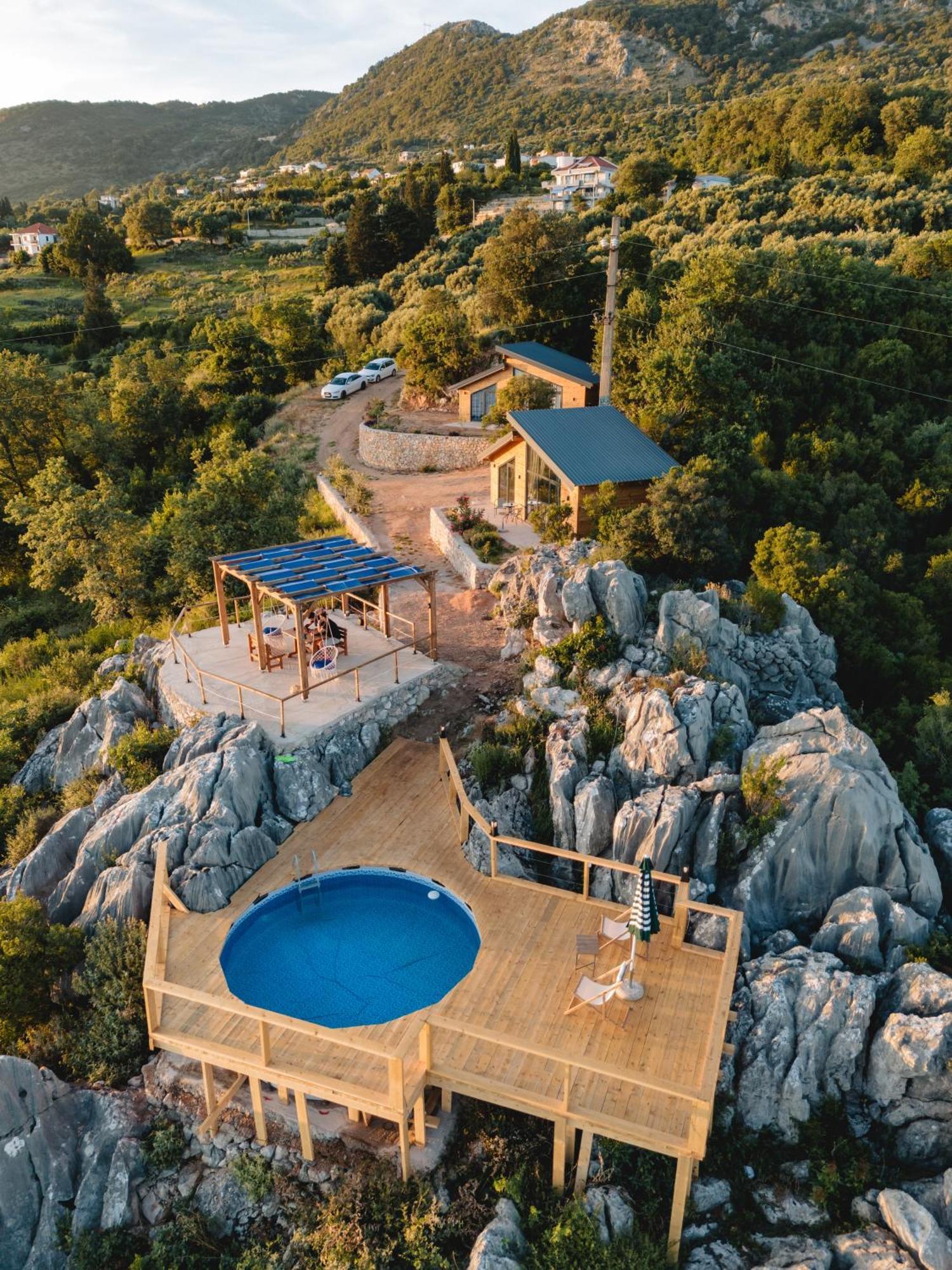 Olive Hills Holiday Homes บาร์ ภายนอก รูปภาพ